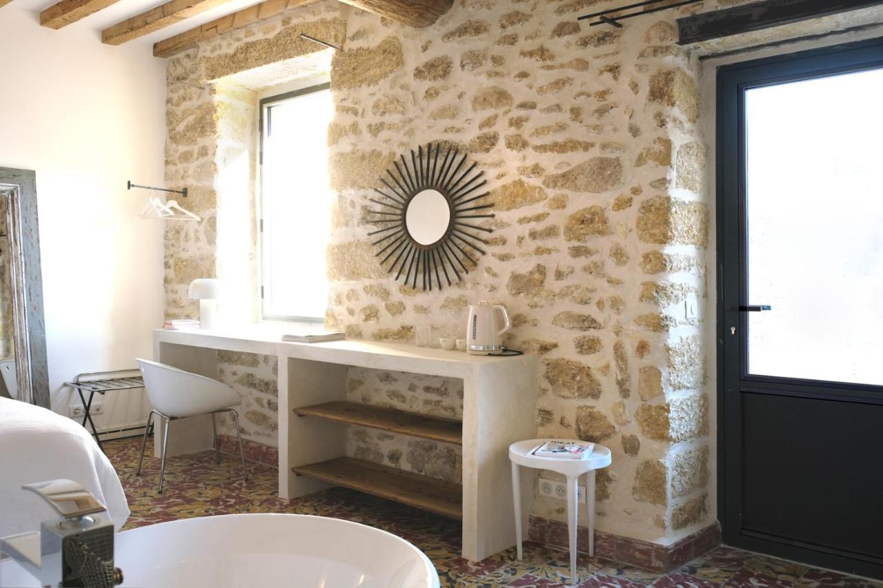 La Cour St Siffret- Uzes Bed and Breakfast Saint-Siffret Exteriör bild